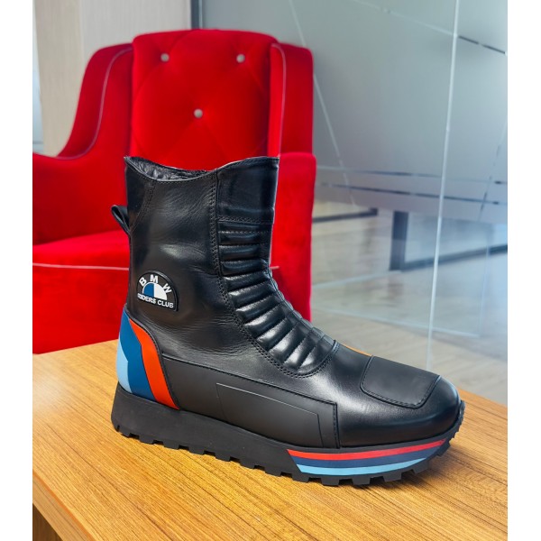 Deri Bot - Siyah Taban